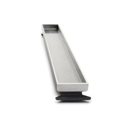 HighLine Cassette, linje, komplet rustfrit st�l: 1200 mm, H 10 mm