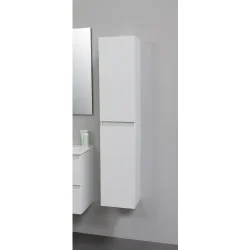 Sanibell Online hjskab 145x30x30 hvid hjglans leveres usamlet