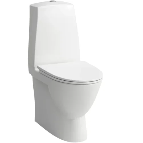  LAUFEN PRO N gulvstende WC med P-ls back-to-wall lim, LCC