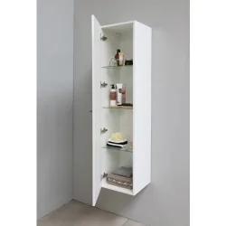  Sanibell Basicline hjskab med greb 150x35x35cm hvid hjglans