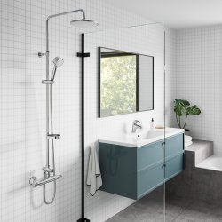 Damixa Akita brusesystem. Krom