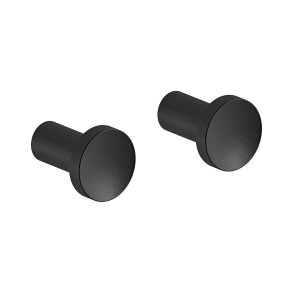 Damixa Zen hndkldekroge 2 stk. - Mat sort