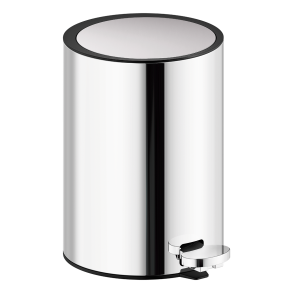 Damixa Zen toiletspand med pedal 4 ltr - Krom