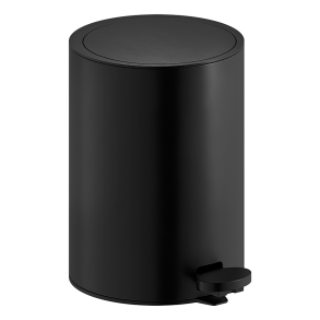 Damixa Zen toiletspand med pedal 4 ltr - Mat sort