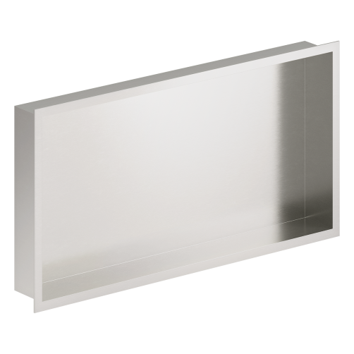 Damixa Zen indbygningshylde til brus 300x600x75 mm - Steel