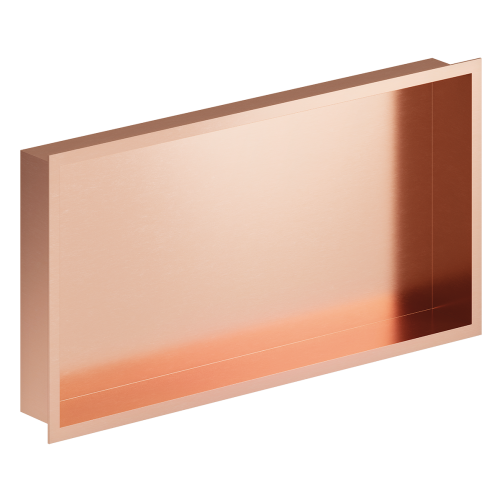 Damixa Zen indbygningshylde til brus 300x600x75 mm - Kobber