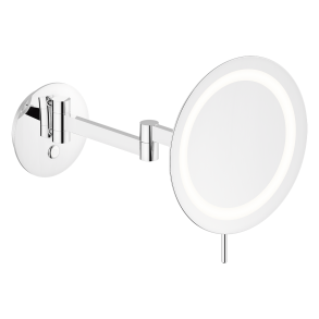 Damixa Zen makeup spejl med lys 230 mm - Krom