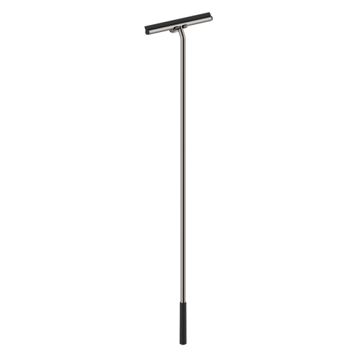 Damixa Zen bruseskraber med beslag 1250 mm - Brstet grafitgr