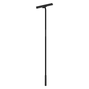 Damixa Zen bruseskraber med beslag 1250 mm - Mat sort