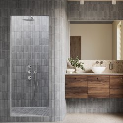 Damixa Iris XS2 brusesystem - Krom