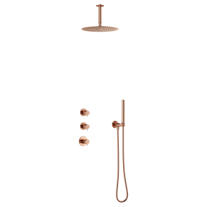 Damixa Iris XS2 brusesystem - B�rstet kobber