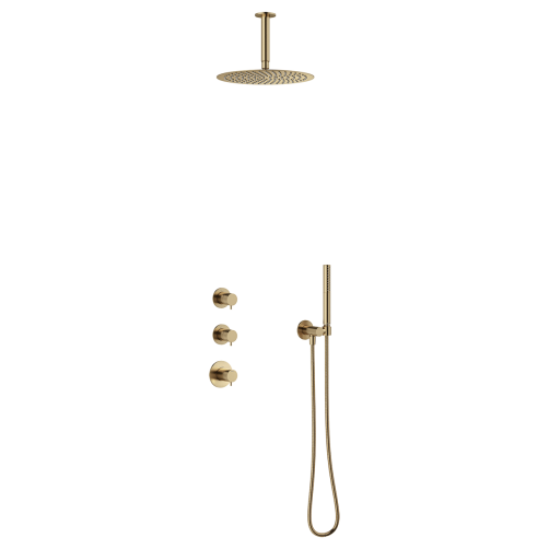 Damixa Iris XS2 brusesystem - B�rstet bronze