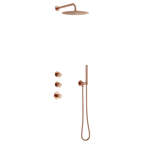 Damixa Iris XS1 brusesystem - B�rstet kobber