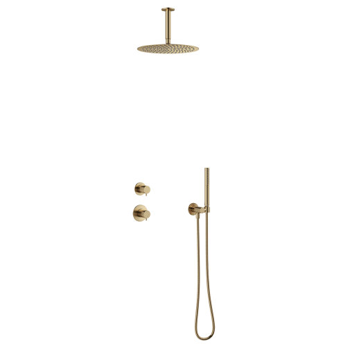 Damixa Iris DS2 brusesystem - B�rstet bronze