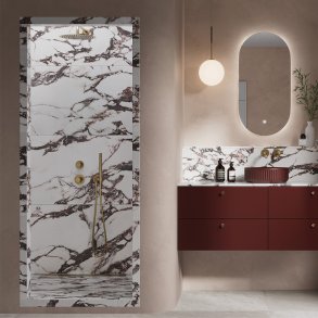 Damixa Iris DS1 brusesystem - B�rstet bronze