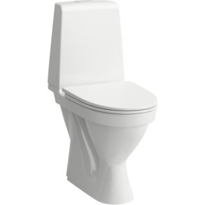 LAUFEN KOMPAS N gulvst�ende toilet med skjult s-l�s Comfort model med 46cm siddeh�jde
