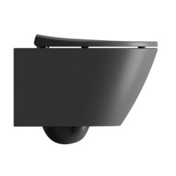 GSI Modo matsort vgtoilet 52x37cm med Swirlflush skylleteknik