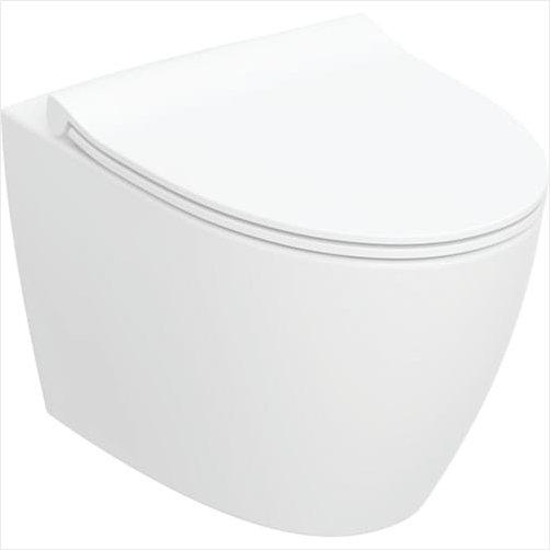 If� Spira Art h�ngesk�l &amp; soft close s�de, TurboFlush - Hvid