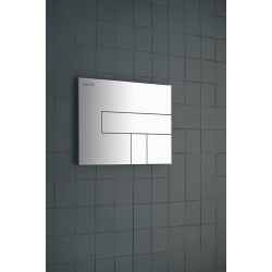 Laufen aw100 trykplade dobbeltskyl, hvid