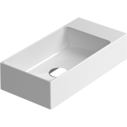 CATALANO Verso 50 hndvask 500x250 mm. Uden hanehul, uden overlb, boltmontering