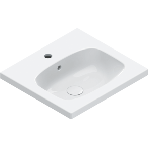 CATALANO Alvea hndvask 50x46 Vgmonteret hndvask med hanehul og overlb