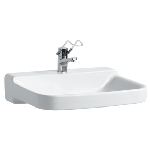 Laufen Proliberty hospitalsvask 650x550mm med hanehul & overlb hvid porceln