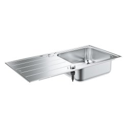 GROHE K500 Kkkenvask, 96,5x50 cm - Rustfrit stl