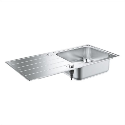 GROHE K500 Kkkenvask, 96,5x50 cm - Rustfrit stl