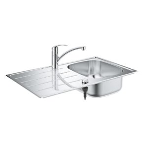 GROHE K200 kkkenvask 86x50 cm - Rustfri stl