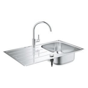GROHE K200 kkkenvask 86x50 cm - Rustfri stl