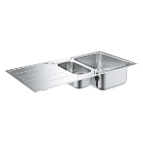 GROHE K500 kkkenvask 96,5x50 cm - Rustfri stl