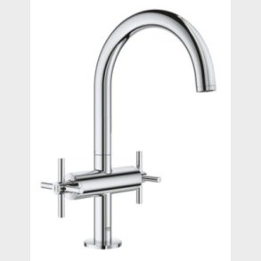 GROHE Atrio New hndvaskarmatur 2 greb. Med bundventil. Krom