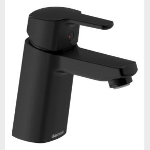 Damixa Pine hndvaskarmatur, rub clean, 6l/min, mat sort