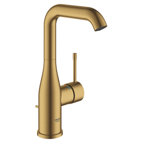 GROHE Essence hndvaskarmatur med bundventil - Messing inspireret farve brstet cool sunrise