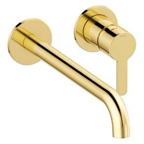  Damixa Silhouet indbygningsarmatur poleret messing PVD 250 mm