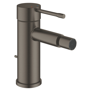 GROHE Essence new bidetarmatur 3/8/111mm tud med bundventil. Brstet hard graphite