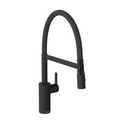 Damixa Silhouet Pro kkkenarmatur. Mat sort