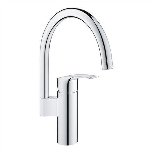 GROHE Eurosmart k�kkenarmatur C-Tud. Krom