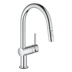 GROHE Minta Touch Elektronisk kkkenarmatur med udtrkstud dual C-tud - Krom