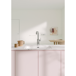 Damixa SILHOUET Instant kogende kkkenarmatur steel pvd