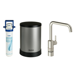 Damixa SILHOUET Instant kogende kkkenarmatur steel pvd