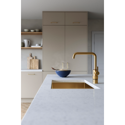 Damixa Silhouet Instant kogende kkkenarmatur brstet messing PVD