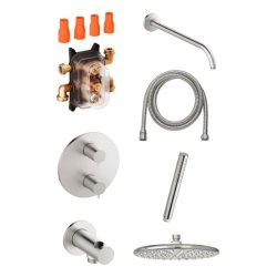 Damixa Silhouet HS1 indbygning steel PVD