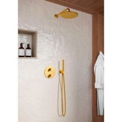 Damixa Silhouet HS1 indbygning brstet messing