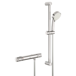 GROHE Grohtherm 1000 Performance termostatarmatur &amp; brusest krom