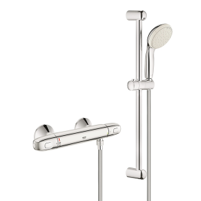 GROHE Grohtherm 1000 brusest med termostat, krom