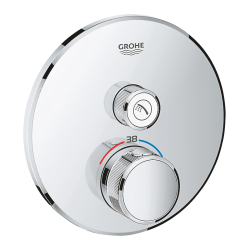GROHE Grohtherm SmartControl indbygningstermostat med 1 funktion, krom