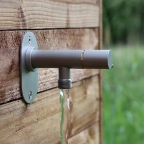 Frostline Epi Wall udend�rshane 15-35 cm - Glasbl�st rustfrit st�l