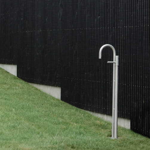 Frostline Duo H9 Frostfri fritst�ende vandpost glasbl�st med selvlukkende greb