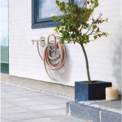 Frostline DUO v�gh�ngt slangesaddel - Poleret rustfrit st�l
